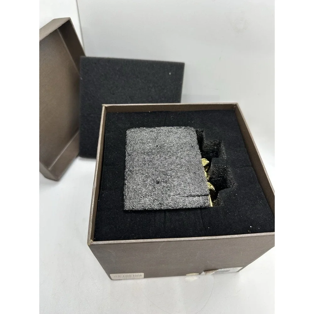 Olivia Riegel CB1220 Crystal Pavé Gift Box Jeweled Trinket Box w/ Original Box